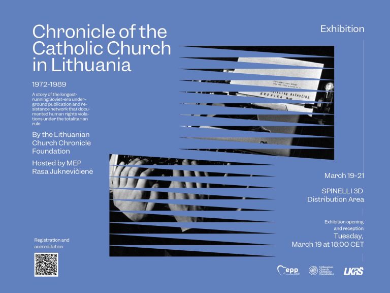 Lietuvos Katalikų Bažnyčios kronikos paroda Briuselyje