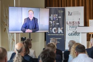Vilniaus arkivyskupas metropolitas dr. Gintaras Grušas, nuotr. aut. Erlendas Bartulis